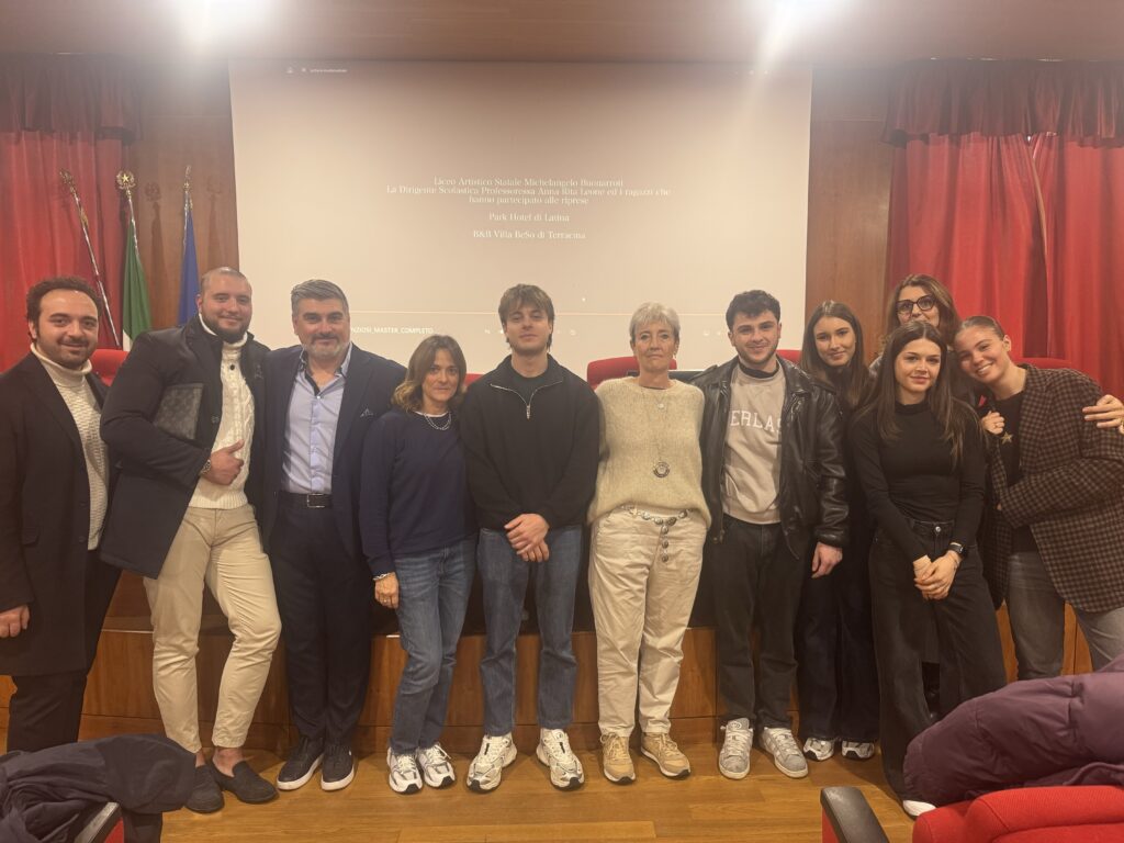 Il cast del corto "Schermi Silenziosi"